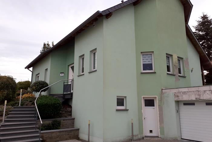 Vor den Arbeiten - Neuer Oberputz und Anstrich