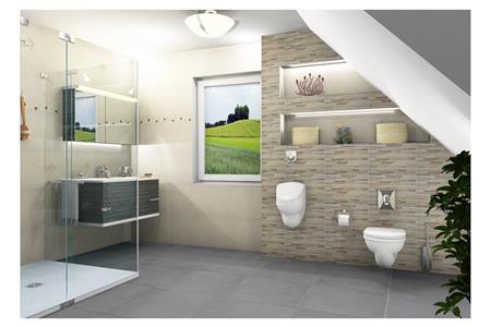 WC - Planification de salle de bain en 3D